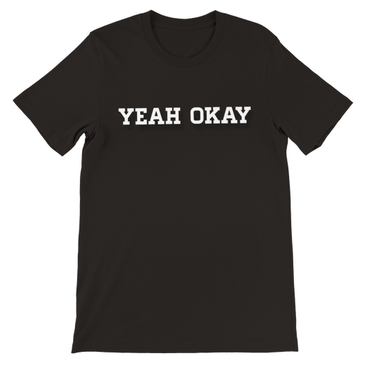 Black/White “Yeah Okay” T-shirt