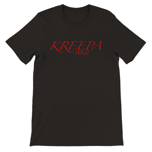 KREEPA MUSIC Red/Black T SHIRT