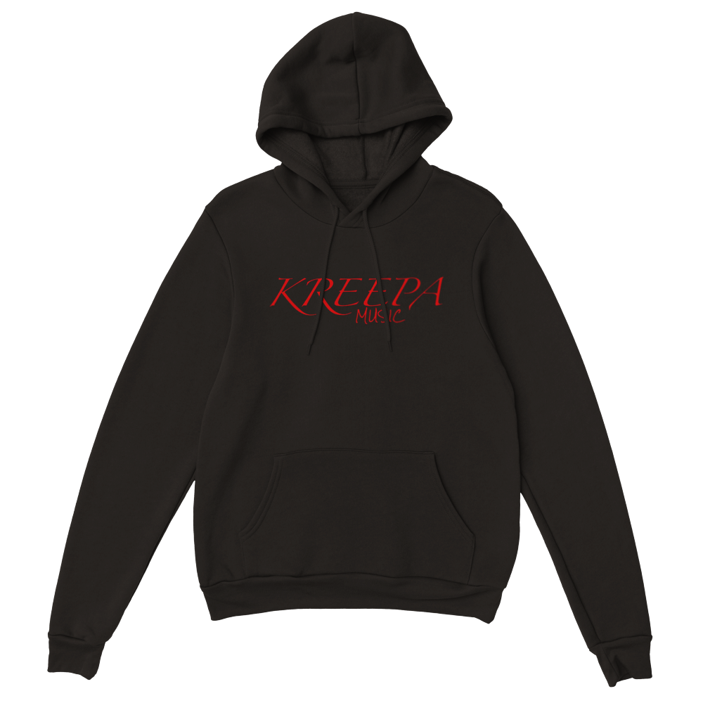 KREEPA MUSIC Red/Black PULL OVER HOODIE