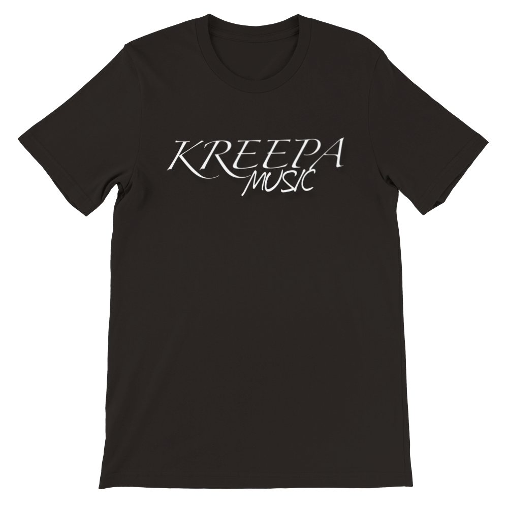 KREEPA MUSIC White/Black T-shirt