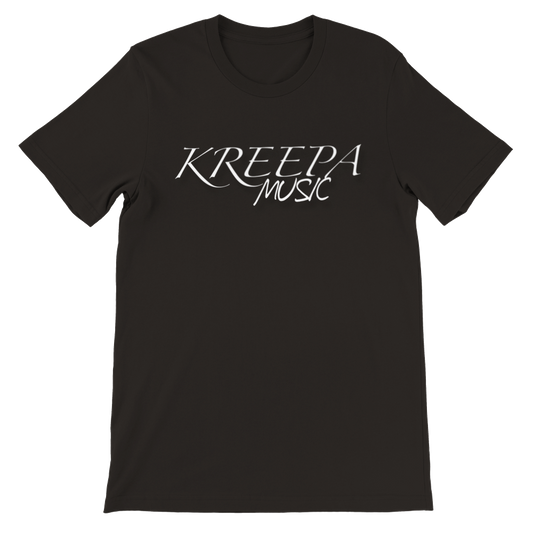KREEPA MUSIC White/Black T-shirt