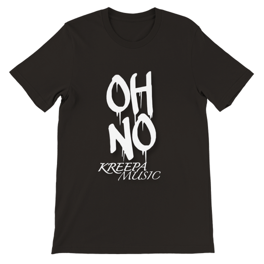 KREEPA MUSIC “Oh No” White/Black T-Shirt