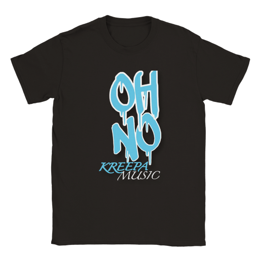 KREEPA MUSIC Cold As Ice Blue “Oh No” T-shirt