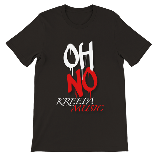 KREEPA MUSIC White/Red/Black “Oh No” T-shirt