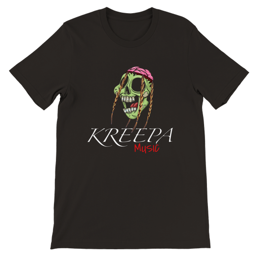 KREEPA MUSIC SKULLFACE T SHIRT