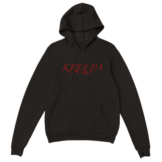 KREEPA MUSIC Red/Black PULL OVER HOODIE